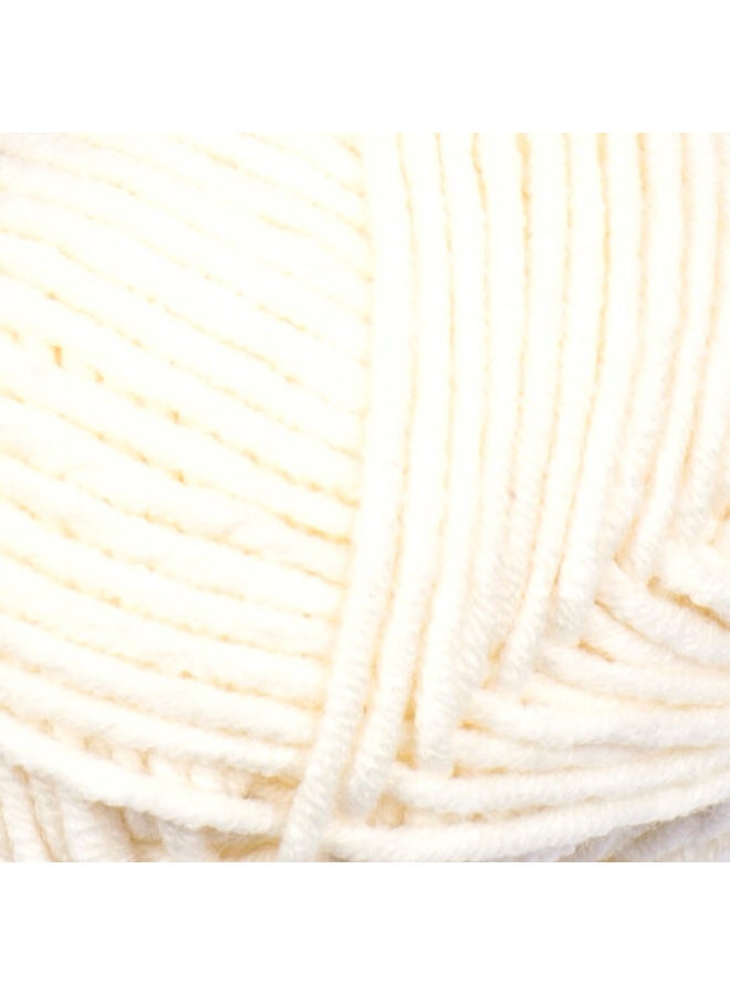 YarnArt Jeans Plus Yarn – Ecru – Color 03 – 100g - Image 2