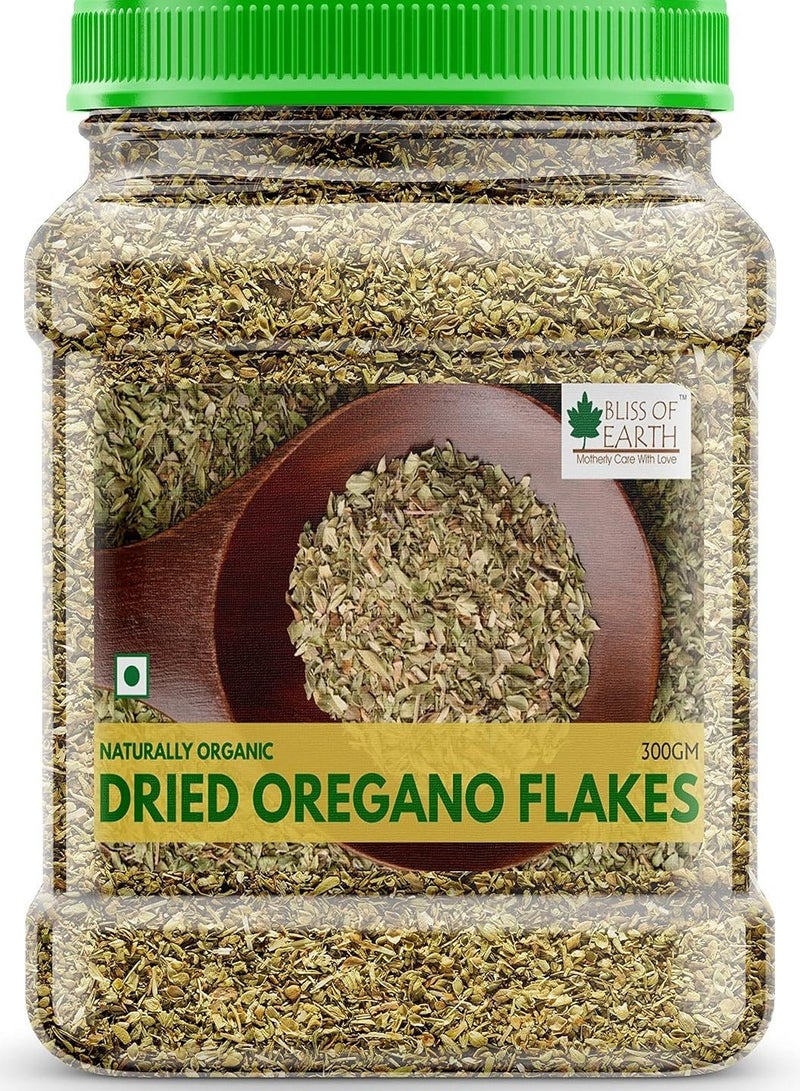 Bliss of Earth 300Gm Naturally Organic Dried Oregano Flakes For Seasoning On Pizza & Pasta - Image 1