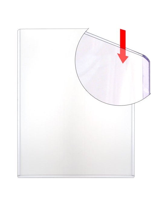 STORE SMART StoreSMART  Rigid Print Protectors 5Pack  8 12 x 11  Top Loaders  HPP812X115 