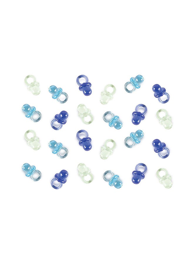 Amscan Blue Pacifier Favor 24pcs, Baby Shower Party Favor