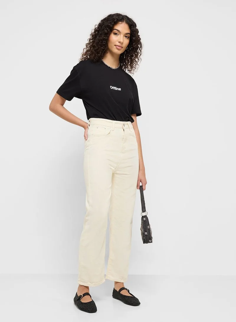 Ginger  Straight Fit Jeans for Women | Best Price UAE