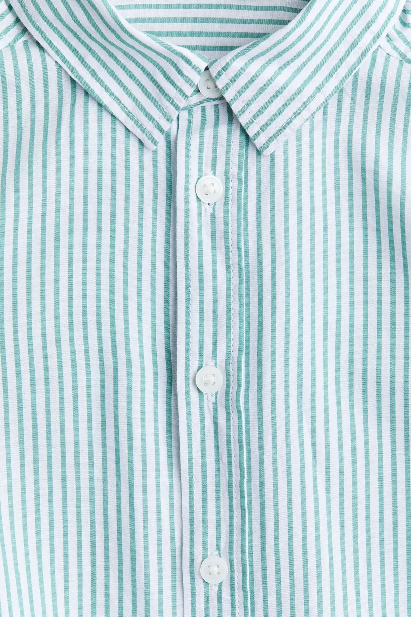 اتش اند ام قميص من القطن