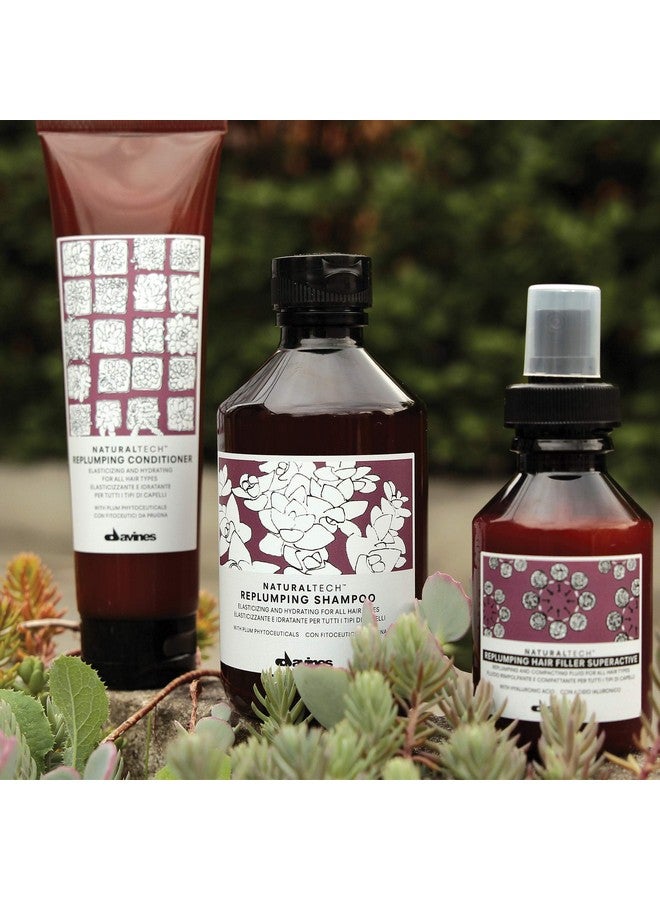 Davines Naturaltech REPLUMPING Conditioner, Renew Elasticity While Replenishing, Moisturizing And Detangling, 5.07 fl. oz. - Image 5