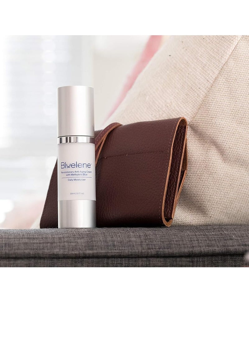 Bluelene - Anti Aging Daily Moisturizer, Bluelene. Revolutionary Anti Wrinkle Face Cream with Methylene Blue, Suitable for Sensitive Skin - Image 1
