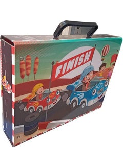 Artlantis Folder with Handle Male Figure 1 Folder with Handle 32X24X7 cm School Student Folder Bag with Handle File with Handle  - Image 4