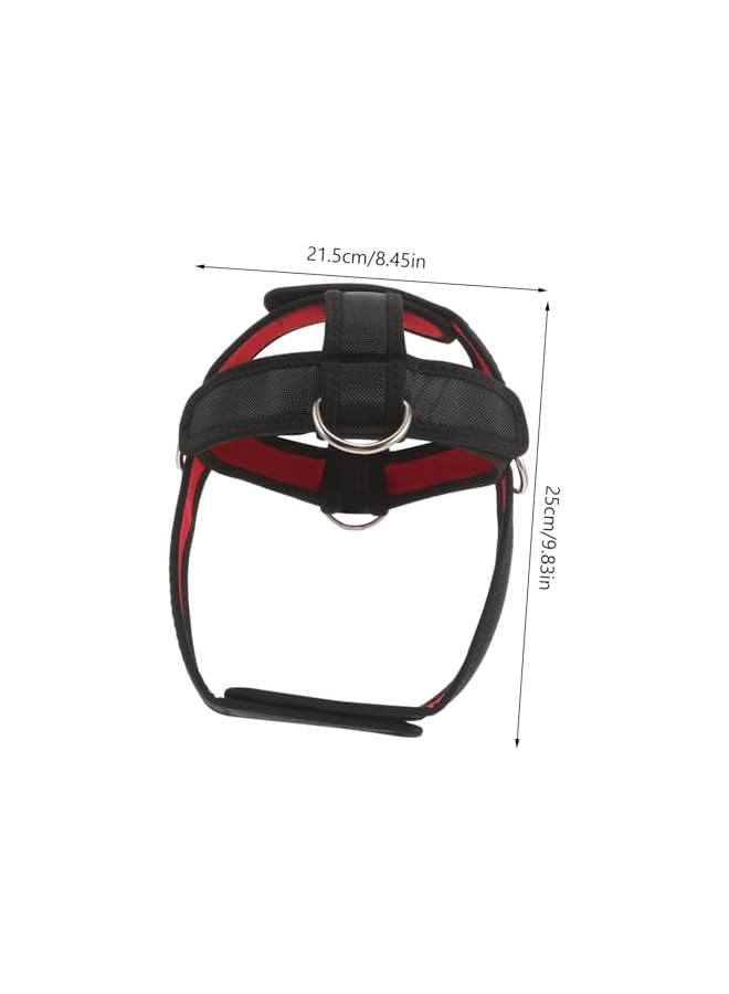 S-TOP Head and Neck Trainer Indoor Neck Exerciser Neck Weight Lifting Harness Trainer for Neck Safety Neck Trainer Neck Training Neck Harness Portable Diving Fabric Training Equipment - Image 3