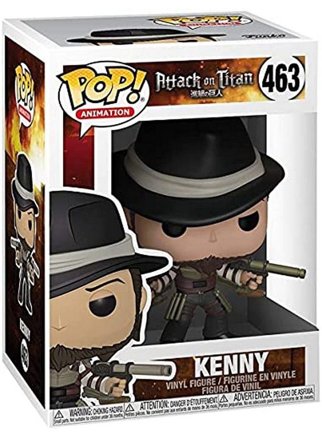 Funko Attack On Titan Kenny Ackerman Pop! Vinyl Figure (Bundled With Compatible Pop Box Protector Case) - Image 4