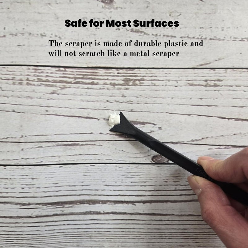 Tpyx Scraper Small Plastic Scraper Tool, Multi-Purpose Scraper Non-Scratch Cleaning Tool, Used in Narrow Spaces and Gaps, Perfect for Removing Oil Stains, Labels, Food, Dirt, Paint, Etc. (6pcs) - Image 5