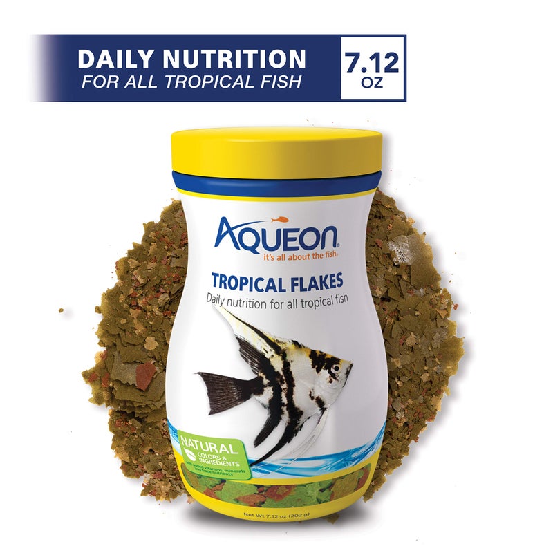 Aqueon Tropical Fish Food Flakes, 7.12 Ounces - Image 2