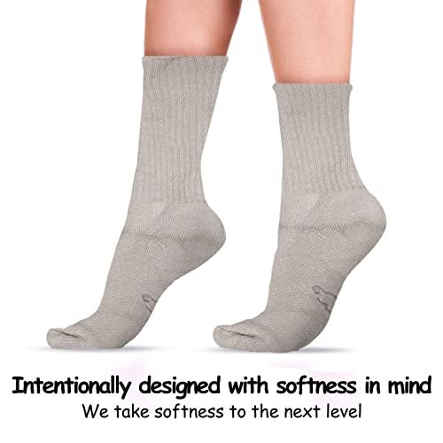 World's Softest Classic Crew Socks - Ultra Soft Crew Socks for Women and Men - Image 4