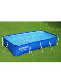 Bestway 56424-Steel Pro Rectangular Frame Above Ground Swimming Pool 4.00mx2.11mx81cm, 5700L  - Image 2