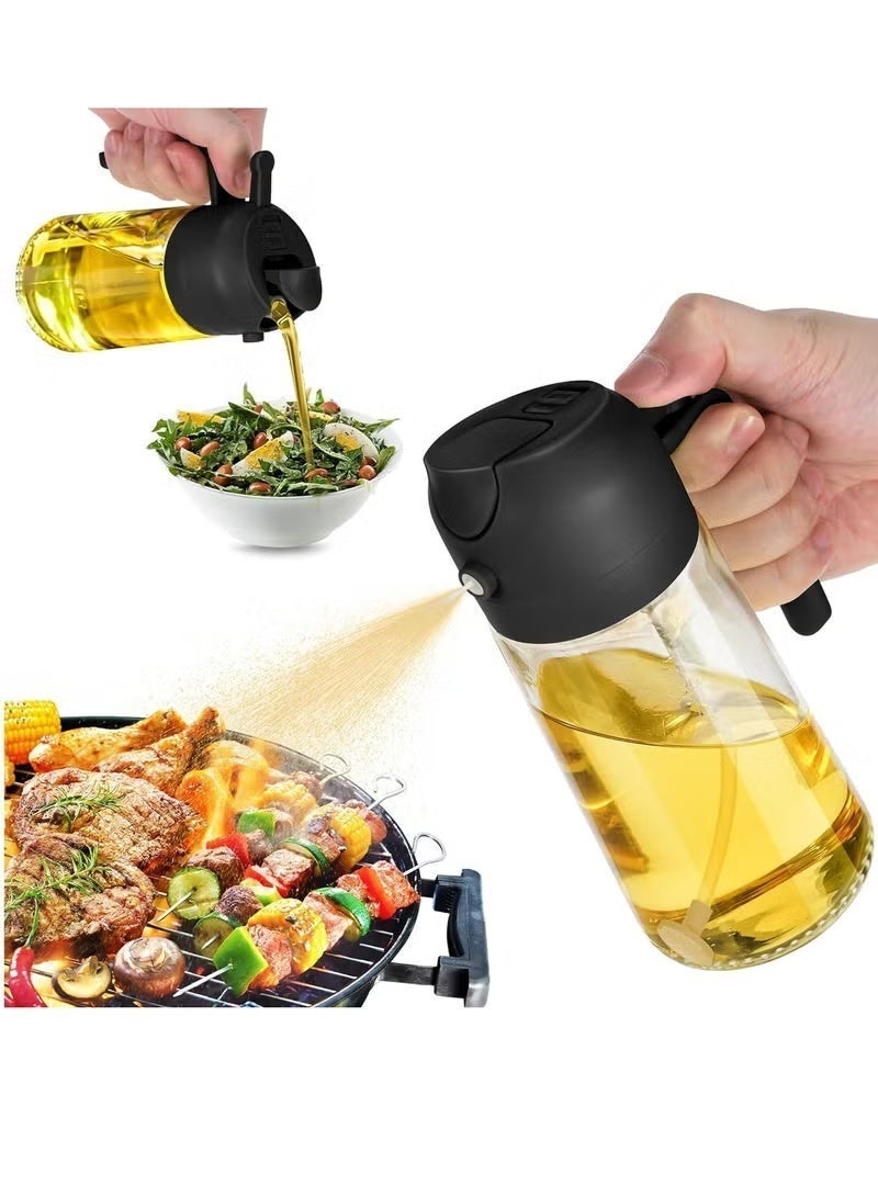3-in-1 Kitchen & Bathroom Storage Combo: Under Sink Organizer, BPA-Free Oil Sprayer, High-Quality Food Wrap - Image 5