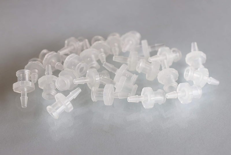 BleedZone - Female Luer Lock Adapter - 1/8" Hose Barb Fitting PP Polypropylene Hose, 10x Syringe Adapter for Laboratory Equipment, Hose Connector - Image 3