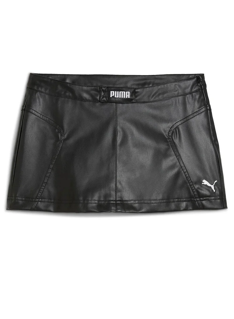 PUMA  Archive Future Pleather Skirt for Women | Best Price UAE