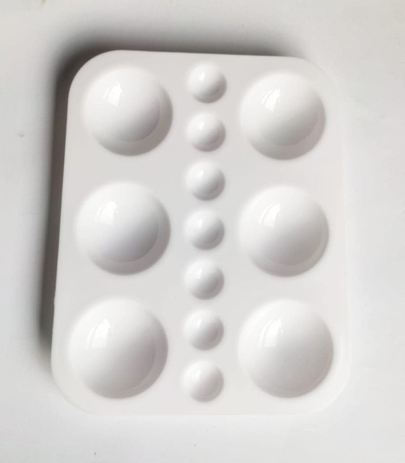 FIRST CLICK" Art 13 Deep Wells 201 Rounded Shaped Palette Size 16cms X 20cms (Medium Sized) - Image 4