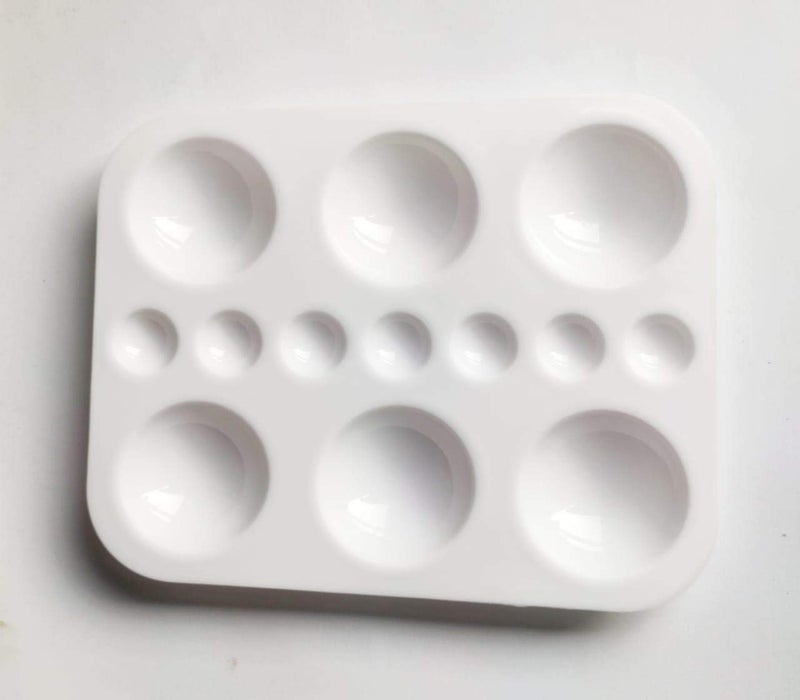 FIRST CLICK" Art 13 Deep Wells 201 Rounded Shaped Palette Size 16cms X 20cms (Medium Sized) - Image 5