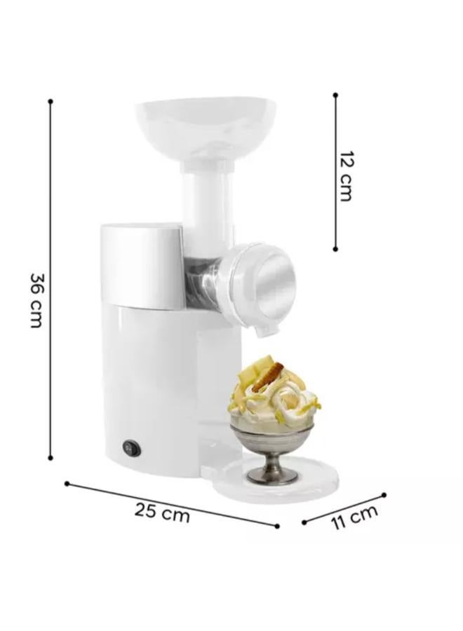 Frozen Fruit Ice Cream Maker, Fruit Soft Serve Dessert Maker, Household Auto Sorbet Soft Serve Gelato Frozen Yogurt Maker Machine - Image 2