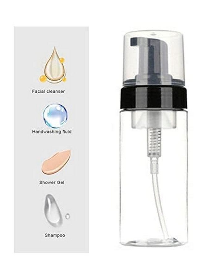 Pharcos Foaming Dispenser Bottles (100ml, 150ml) (10, Clear Bottle with Black foaming, 150 ML) - Image 2