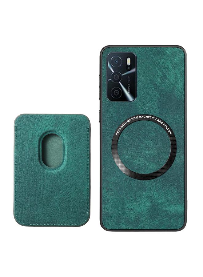 S-TOP Case For OPPO A9 2020 / A5 2020 Retro Leather Card Bag Magnetic Phone Case - Image 3
