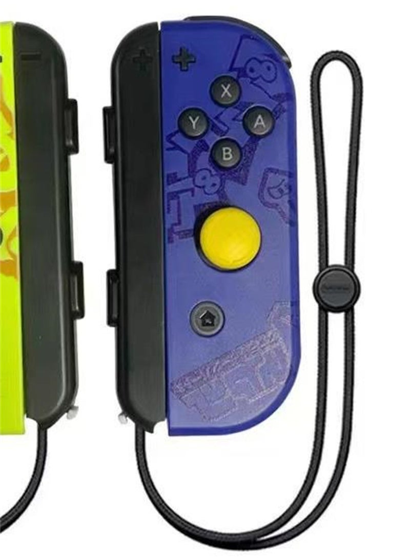 NS التبديل اليسار واليمين مقبض Joycon مقبض التبديل مقبض بلوتوث مع الاستيقاظ عن بعد وحزام اليد - Image 3