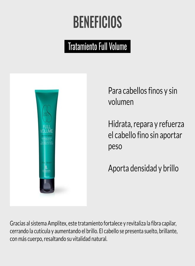 LENDAN - Volume Hair Cream - Full Volume Volumizing Treatment - 150 ml - for Fine and Flat Hair - Hydrates, Repairs, and Strengthens Fine Hair without Weighing it Down - Adds Density and Shine - Image 3