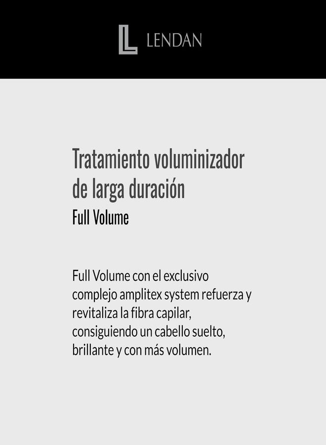 LENDAN - Volume Hair Cream - Full Volume Volumizing Treatment - 150 ml - for Fine and Flat Hair - Hydrates, Repairs, and Strengthens Fine Hair without Weighing it Down - Adds Density and Shine - Image 5
