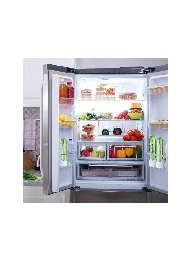 Green Tiger 2 Pcs Herb Saver, Herbs Keeper for Refrigerator, Cilantro Storage Containers, Fridge Organizers and Storage, Herb Saver Pod Keep Fresh & Green Vegetables, Mint, Parsley, Asparagus - Image 4