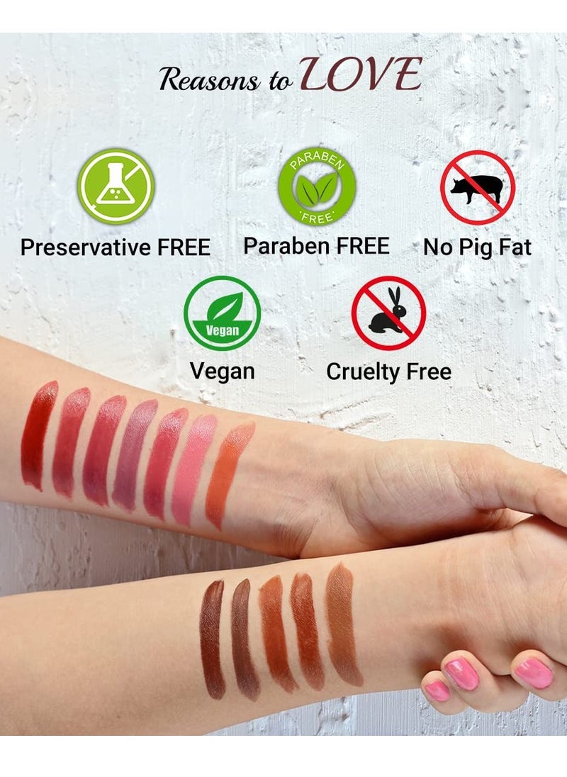 Iba Iba Long Stay Matte Lipstick Shade M14 Pink Pop 4g  - Image 5