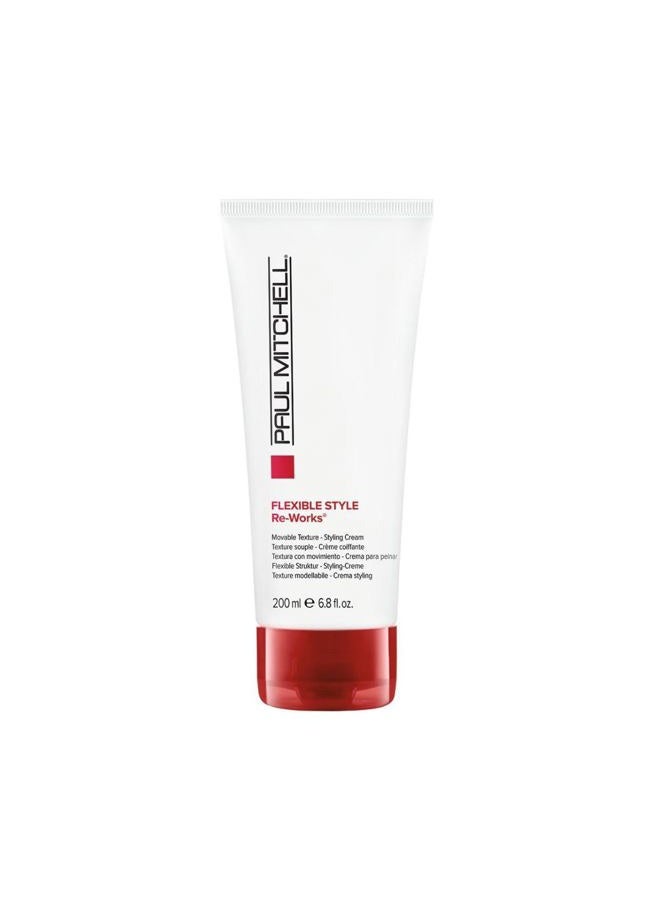 Paul Mitchell Re-Works Styling Cream, Movable Texture, For All Hair Types, 6.8 fl oz - Image 1