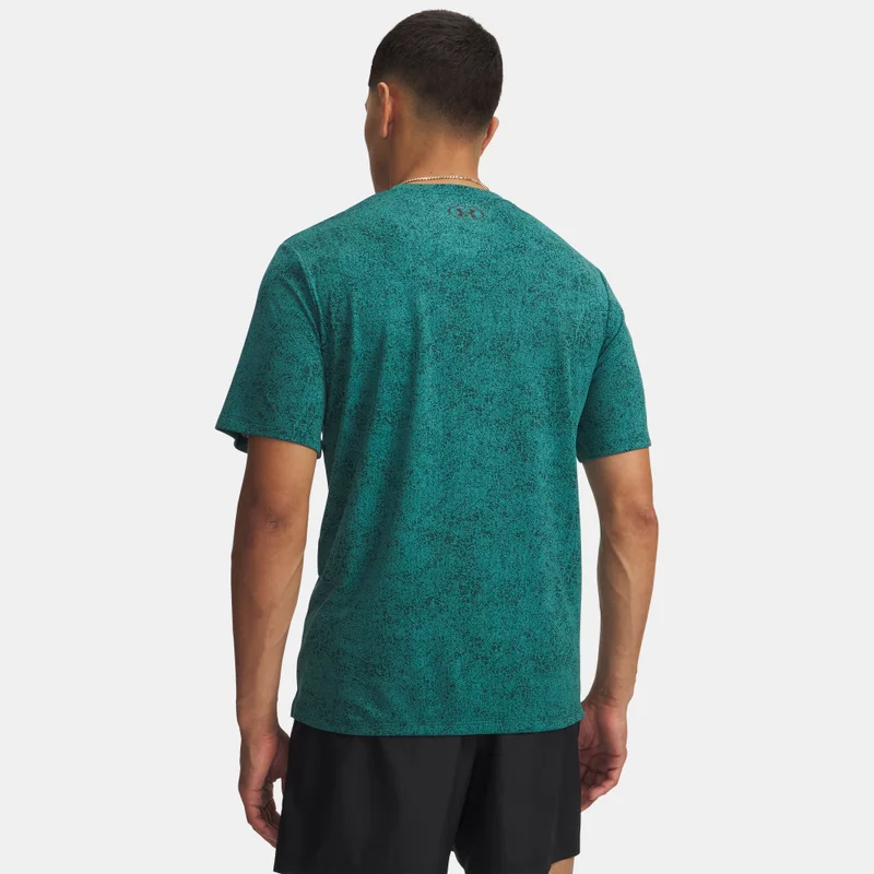 UNDER ARMOUR Green Men's UA Tech Pixelate Training T-Shirt for Men | Best Price UAE