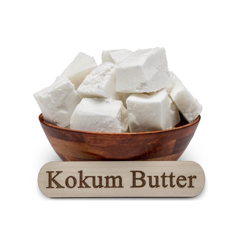 Plant Guru Raw Kokum Butter 32 oz. / 2 lbs. 100% Pure Natural Cold Pressed - Great for Skin, Body and Hair Moisturizer, DIY Creams, Balms, Lotions and Soap Making. - Image 5