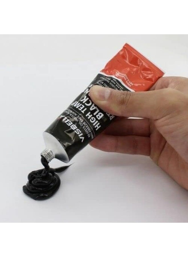Visbella Silicone Oven Glass Door Gasket Seal High Temperature Heat Resistant From 80ºf To 600ºf (Black)  - Image 3