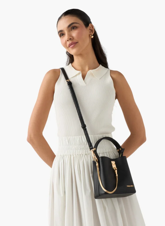 فلورا بيلا من شو إكسبرس Solid Crossbody Bag with Detachable Strap