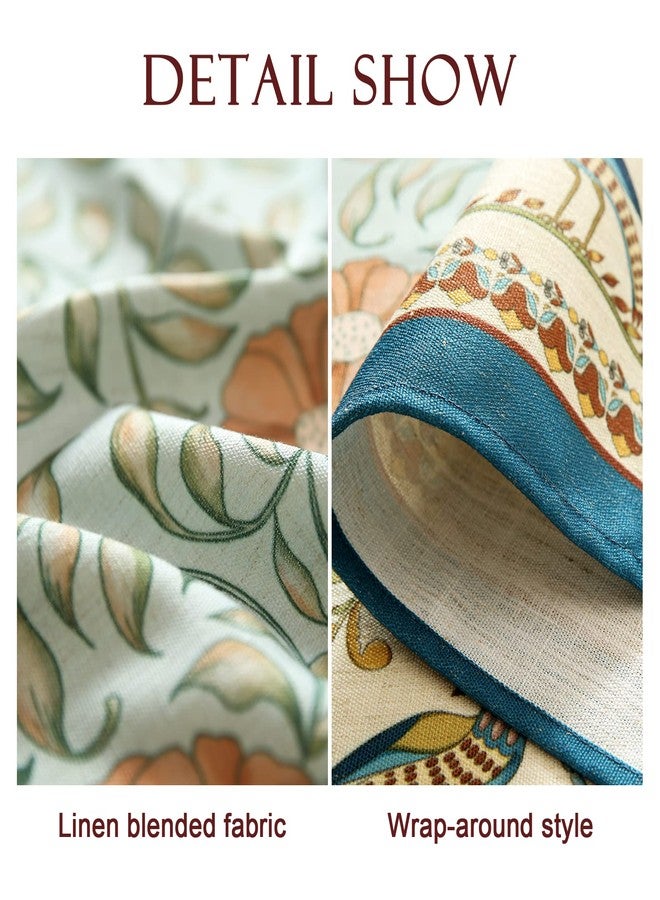 patdrea PatdreaTablecloth-FlowerBlue-140 * 140G - Image 4