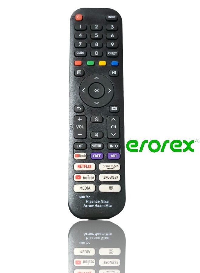Remote Control For Hisense Nikai Arrow Haam and MTC tv  - Image 4