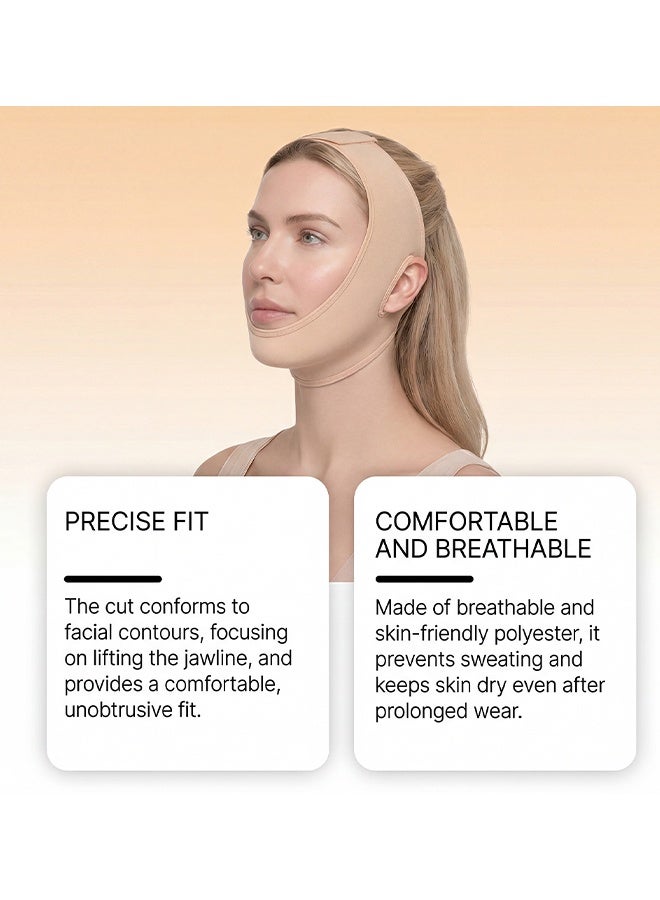 TORVIKX Collagen Face Sculpt Wrap, Anti Snore Chin Strap, Chin Strap For Sleeping, Reusable & Washable Face Mask For Wear While Sleeping, Skin-Friendly and Breathable, Supports Jawline Sculpting & Firming - Image 5