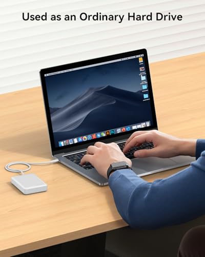 NEWQ Hard Drive for Phone & Computer: USB Flash Storage Device Photo Memory Stick for iPhone, iPad, MacBook Compatible with Apple iOS & Android Cellphone Backup Pictures, Videos, Etc - Image 3