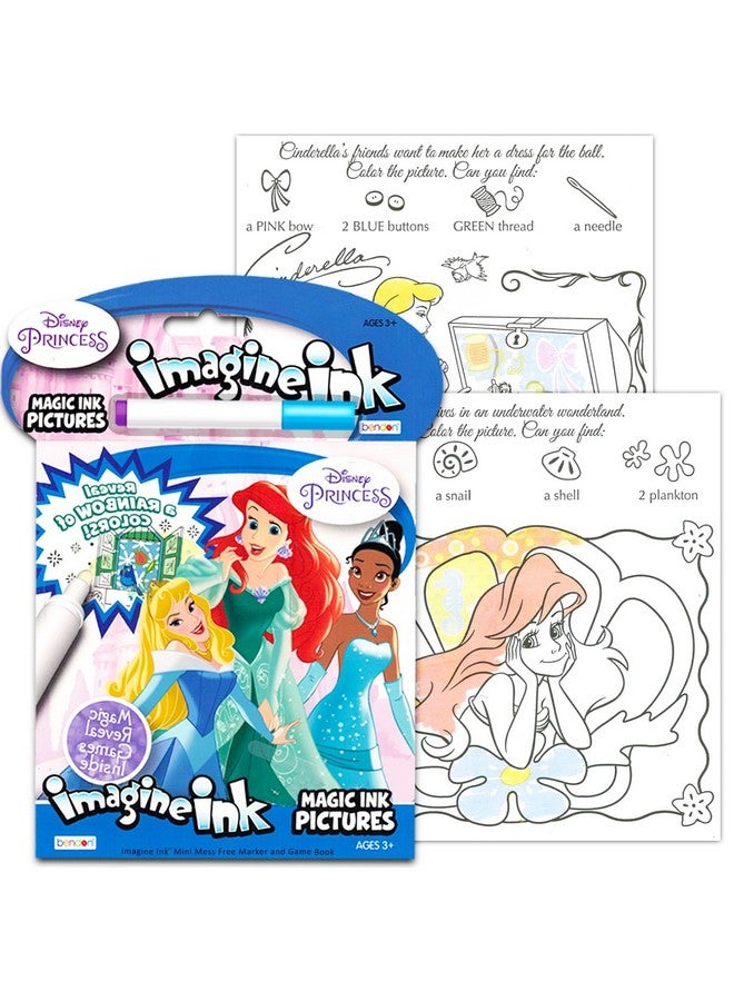 Bendon 12 Mess Free Coloring Books with Mini No Mess Markers - Imagine Ink Coloring Activity Bundle for Toddlers, Kids Ages 3 4 5 6 (72 Messless Coloring Pages with Mickey, Bluey, Peppa Pig) - Image 4