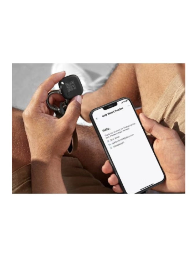 إيوفي جهاز Eufy Smart Track Link للبحث عن العناصر والمفاتيح عبر البلوتوث، يعمل مع تطبيق Find My من Apple (iOS فقط) - T87B0011 - أسود - Image 3
