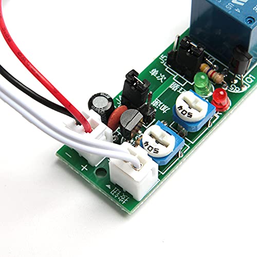 Acxico 2Pcs DC 12V Infinite Cycle Trigger Delay Timing Timer Relay ON Off Loop Module - Image 3