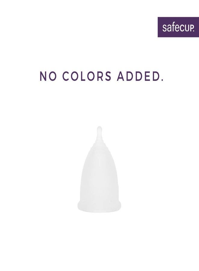 SAFECUP USA - Reusable Menstrual Cup For Women, 100% Medical Grade Silicone, Pops Open, No leakage, US FDA Registered - Medium - Image 3