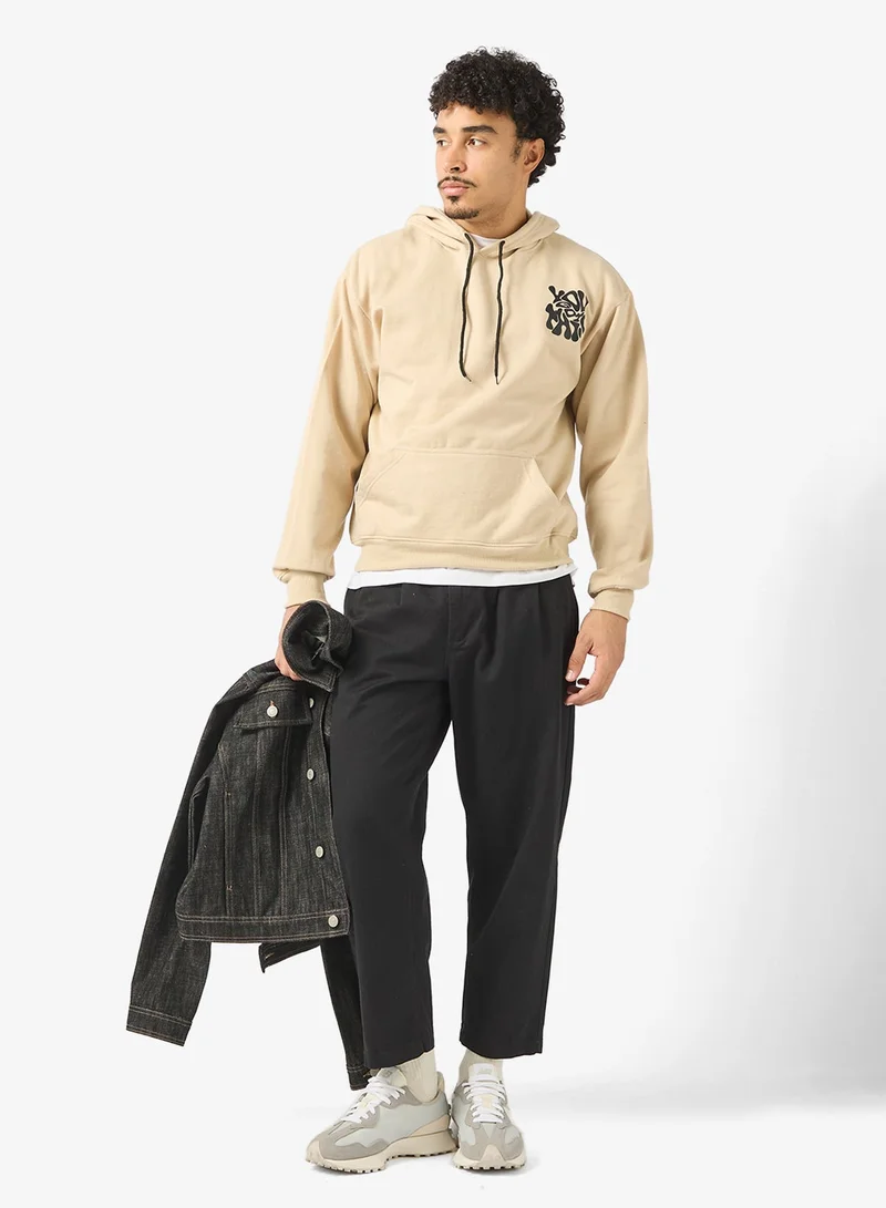 Seventy Five  Graphic Print Hoodie for Men | Best Price UAE