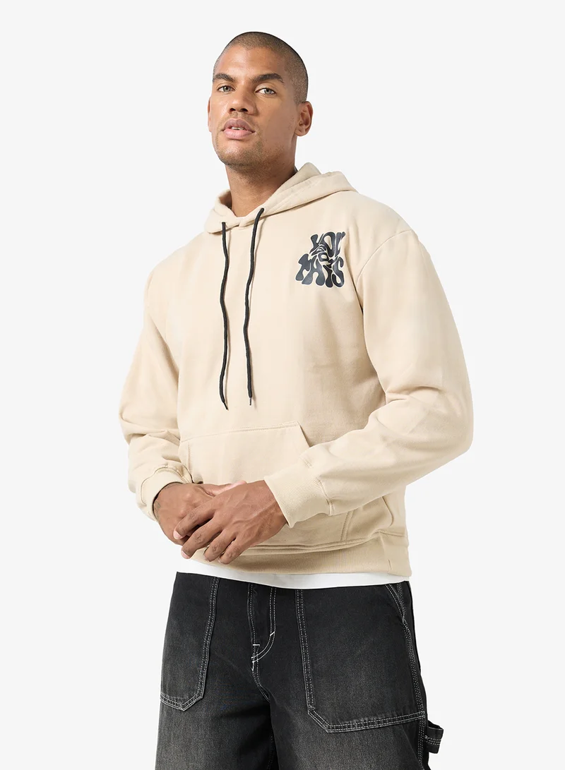 سفنتي فايف هودي بطبعة جرافيك