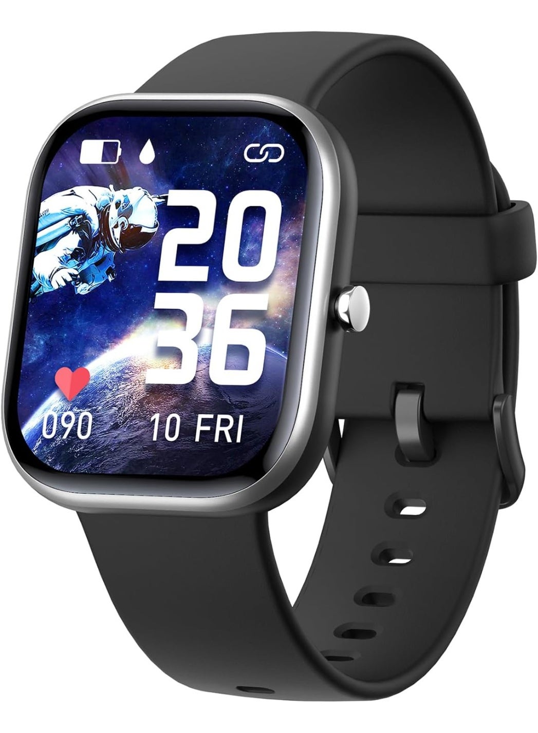 Kids Smart Watch for Girls,IP68 Waterproof Kids Fitness Tracker Watch with 1.5 Inch DIY Face,Heart Rate Sleep Monitor,19 Sport Modes,Calories Counter,Alarm Clock,Great Gifts for Children 6+ (Black)