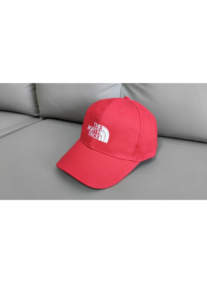 THE NORTH FACE Vibrant Red The North Face Cap - Eye-Catching Embroidery Daily Casual Accessory 587Size