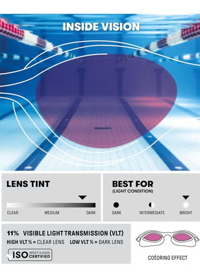 Bukela Unisex Adult Swimming Goggles With Wide Viewing Angles, Anti-fog and Leak-proof. - Image 4