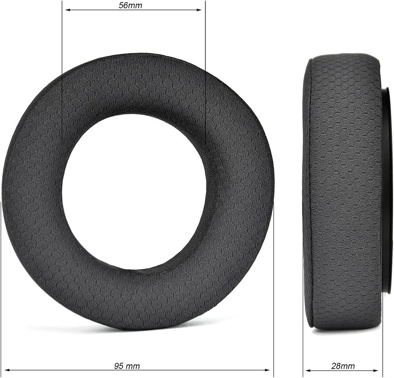 XBERSTAR Headphone Earpads Replacement Ear Pads Cover Cushions Compatible with Beyerdynamic DT700 Prox DT900 Prox Headphone (black breathable mesh) - Image 4