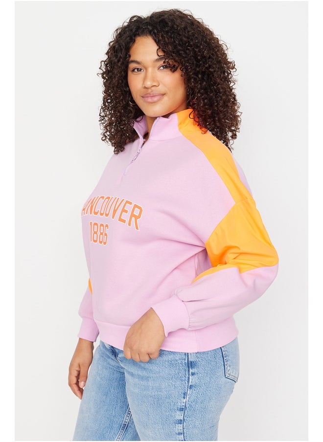 trendyol - Regular Fit Plus Size Sweatshirt - Image 1