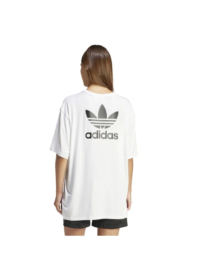 Adidas TREFOIL TEE OS White Originals Women T-SHIRTS