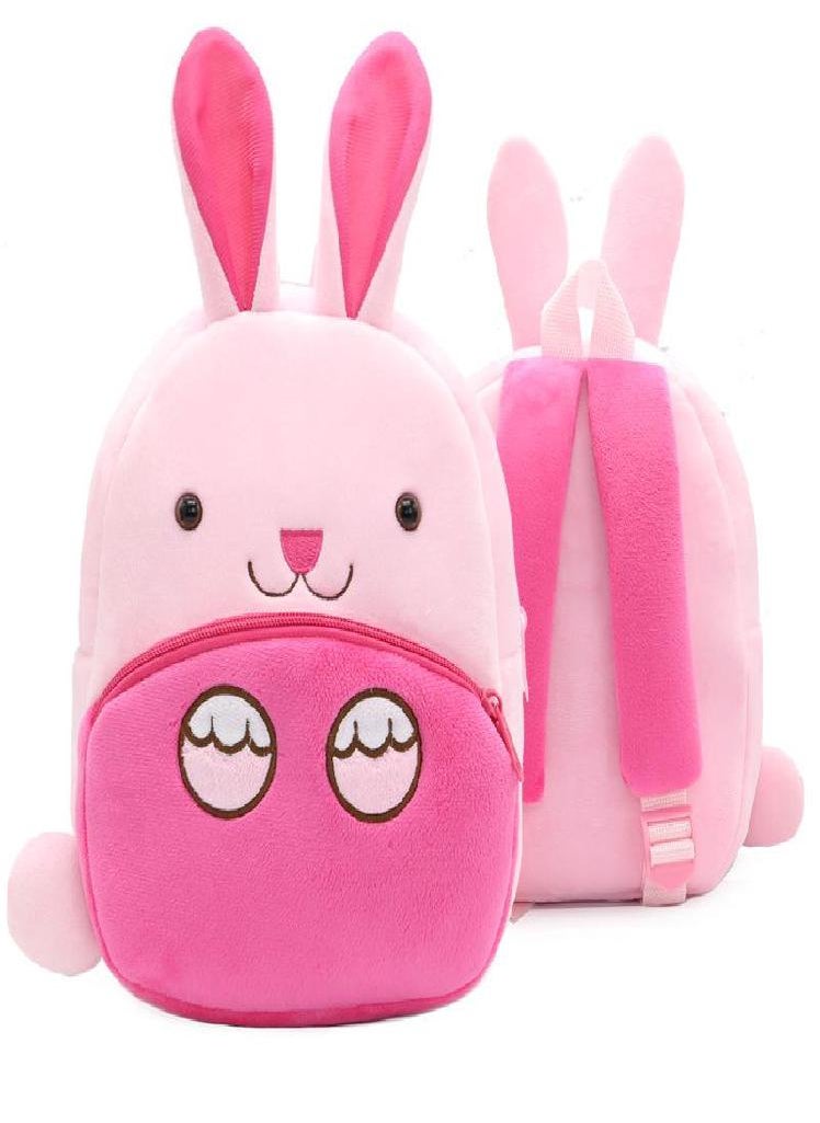 Eckek - Stuffed Plush Kids Baby Toddler School Bags Backpack Kindergarten Schoolbag for Girls Boys 3D Cartoon Animal Backpack - Image 1